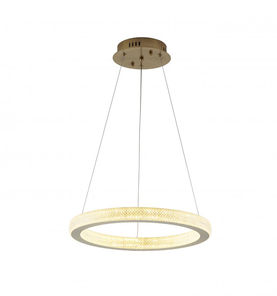 Sand Gold LED Chandelier