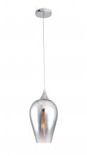 Bethel International Canada DU142P8CH - Chrome Single Pendant Lighting