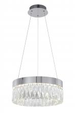 Bethel International Canada FT95C16CH - Stainless Steel and Crystal LED Chandelier
