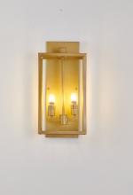 Bethel International Canada KC02W21BR - Outdoor Wall Sconce Brass