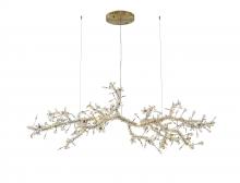 Bethel International Canada LX9901-BRZ - Stainless Steel and Crystal Chandelier