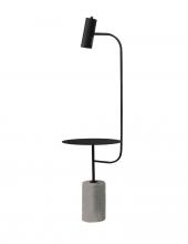 Bethel International Canada MFL45PQ-BK - Matte Black Floor Lamp