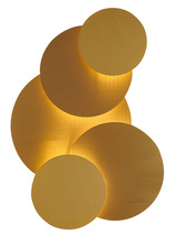 Bethel International Canada MU80W17BR - Brass LED Wall Sconce