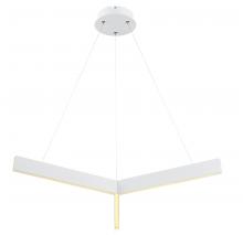 Bethel International Canada MV03WH - White LED Chandelier