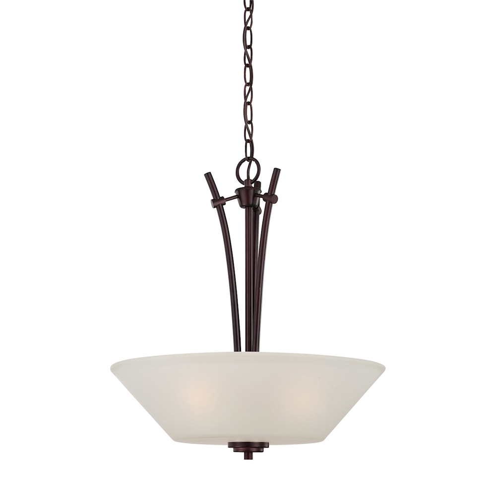 Thomas - Pittman 3-Light Pendant in Sienna Bronze