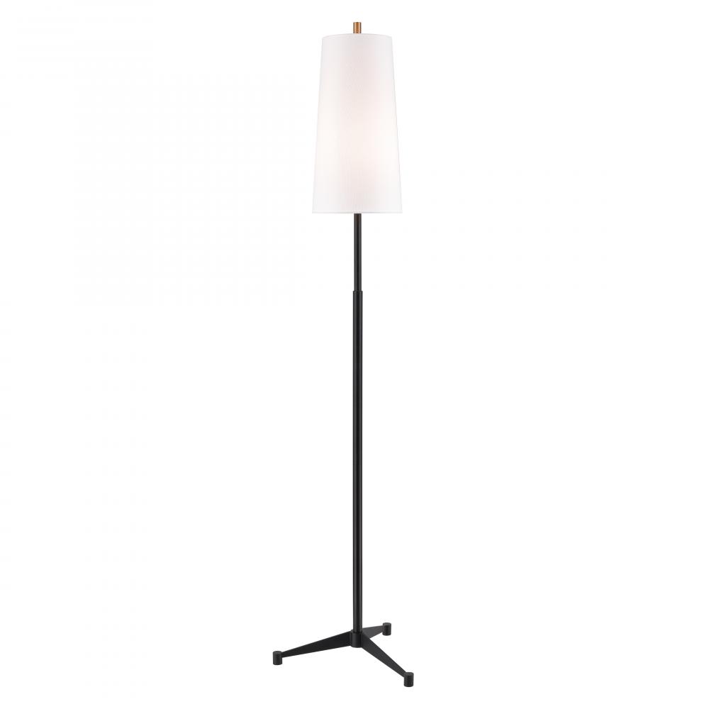 Matthias 65'' High 1-Light Floor Lamp - Matte Black