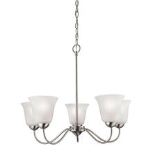 ELK Home 1205CH/20 - Thomas - Conway 26'' Wide 5-Light Chandelier - Brushed Nickel