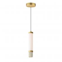 ET2 E11051-01TVGLD - Travertine-Single Pendant