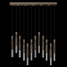 Fine Art Handcrafted Lighting 100019-211 - Antonia 61"W Rectangular  Pendant