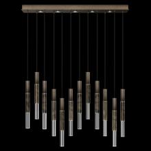 Fine Art Handcrafted Lighting 100019-221 - Antonia 61"W Rectangular  Pendant