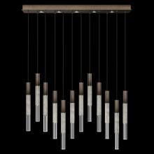 Fine Art Handcrafted Lighting 100019-222 - Antonia 61"W Rectangular  Pendant