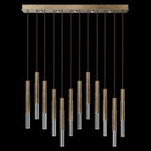 Fine Art Handcrafted Lighting 100019-320 - Antonia 61"W Rectangular  Pendant