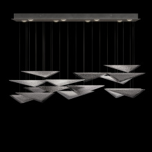 Fine Art Handcrafted Lighting 100117-45 - Volo 58"W Rectangular Pendant