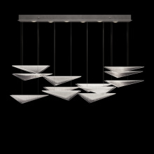 Fine Art Handcrafted Lighting 100118-41 - Volo 58"W Rectangular Pendant