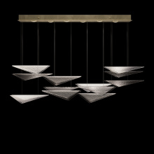 Fine Art Handcrafted Lighting 100118-55 - Volo 58"W Rectangular Pendant