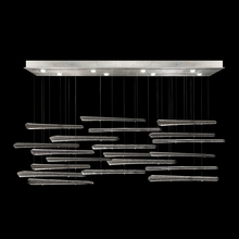 Fine Art Handcrafted Lighting 894840-142ST - Elevate 62"W Rectangular Pendant